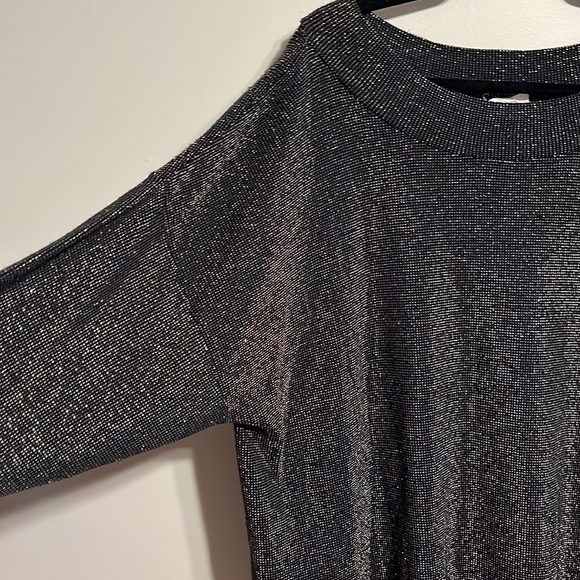 Vintage 3X gold shimmer Encore top - Picture 8 of 8